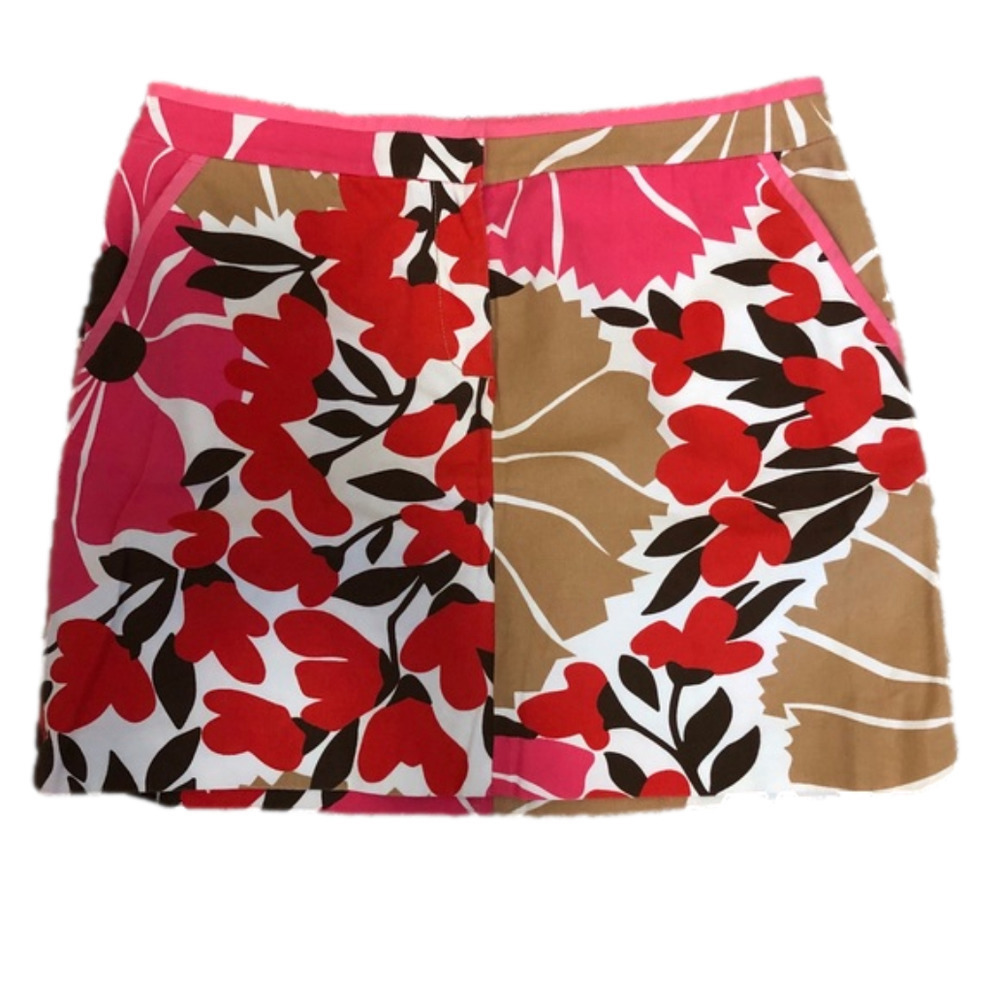 J.Crew Floral Mini Skirt